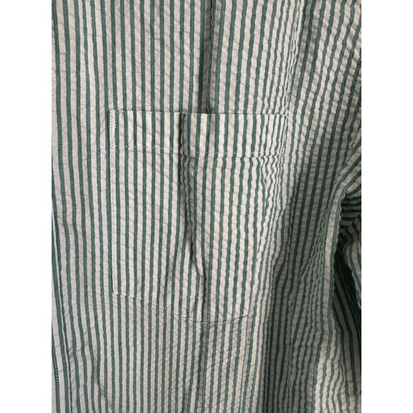 Banana Republic Shirt Mens Medium Striped Button Down Standard Fit Casual Work - Picture 4 of 8